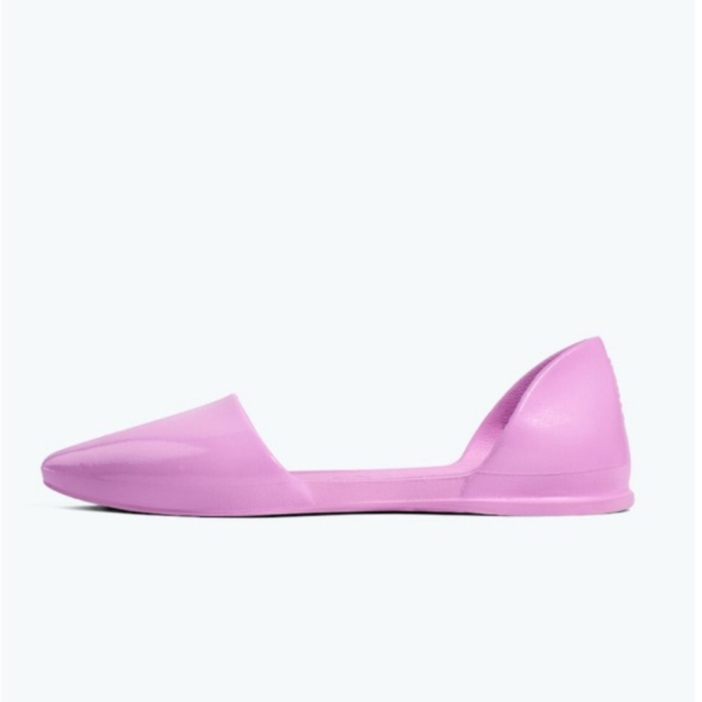NWT Native Audrey Women's Flats Shoes in Watercolor Pink Gloss Size 9